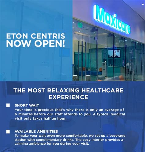 maxicare eton centris.